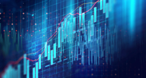 Financial,Stock,Market,Graph,On,Technology,Abstract,Background