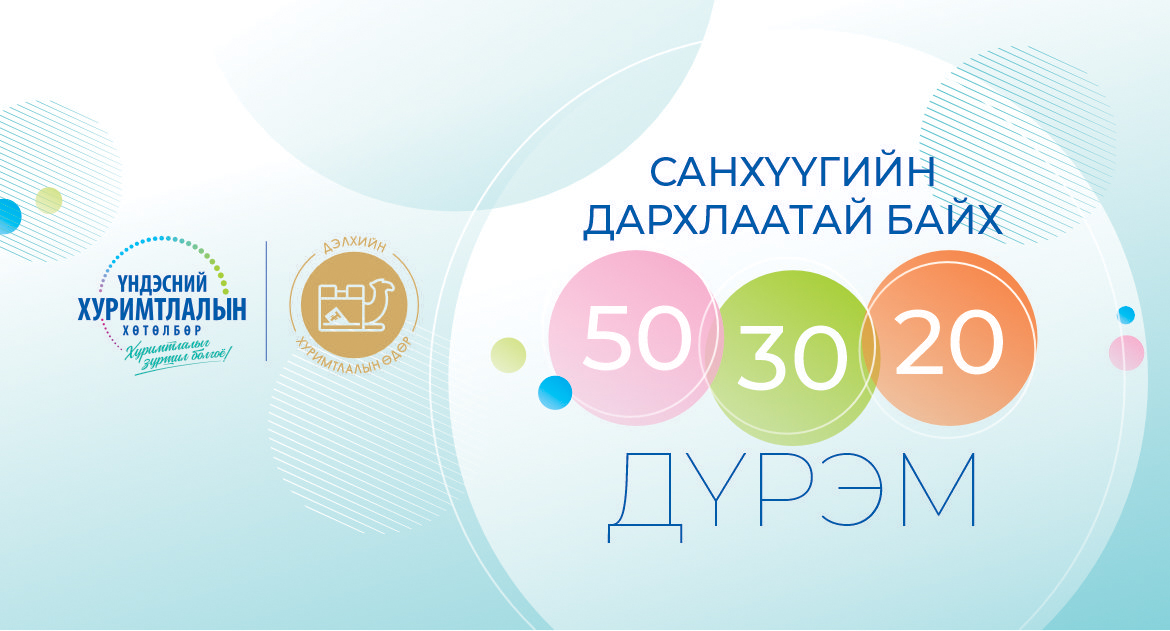 Санхүүгээ зөв удирдах 50/20/30 дүрэм гэж юу вэ?