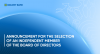 ANNOUNCEMENT FOR THE SELECTION OF AN INDEPENDENT MEMBER OF THE BOARD OF DIRECTORS OF GOLOMT BANK JSC