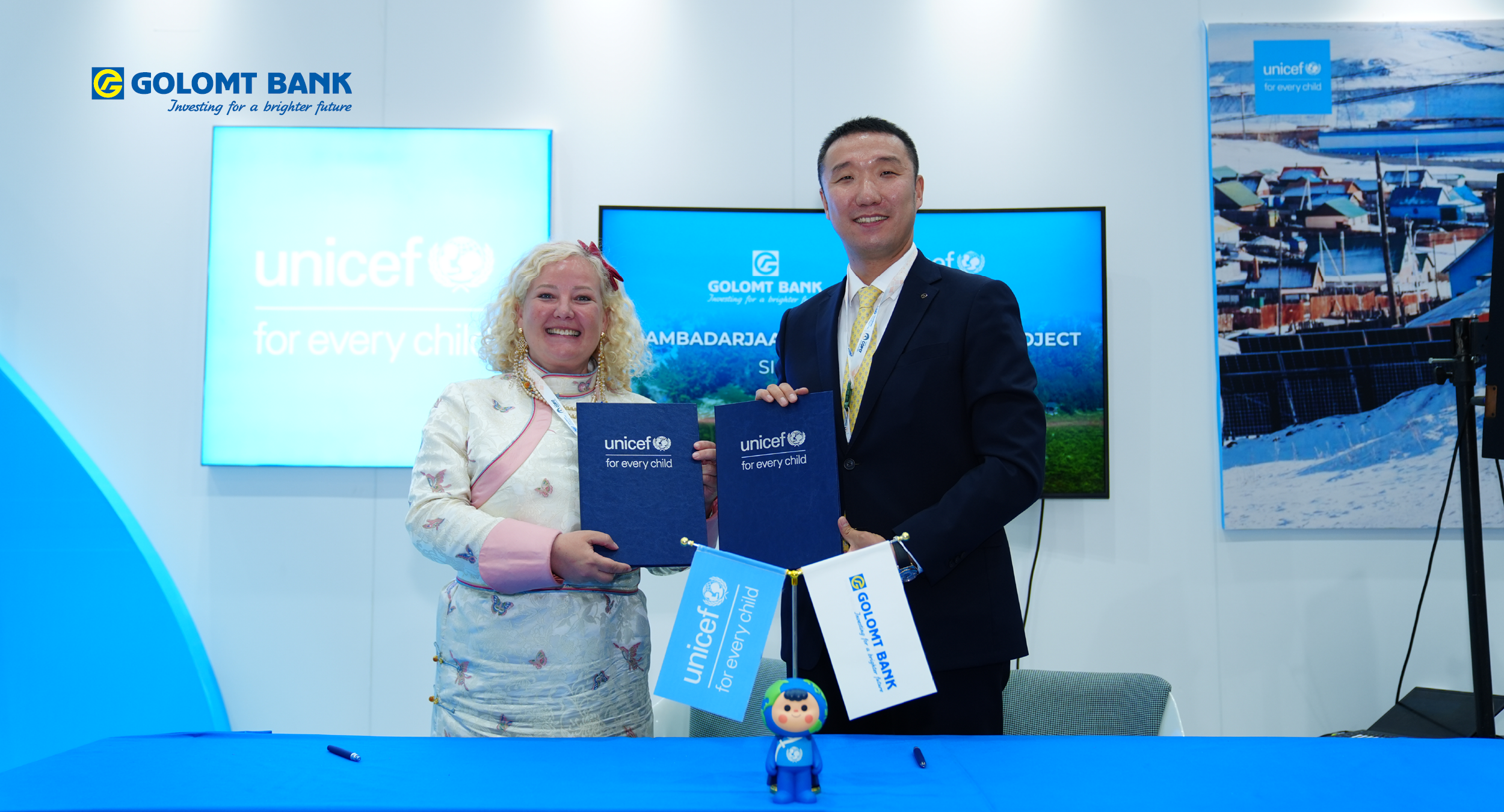 Golomt Bank and UNICEF Mongolia Partner to Protect Water Resources